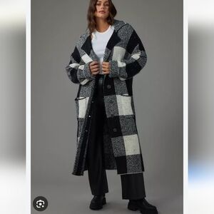 PILCRO ANTHROPOLOGIE NWT mackinaw Sweater Coat